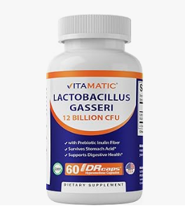 BEST PROBIOTIC FOR MEN: Lactobacillus gasseri